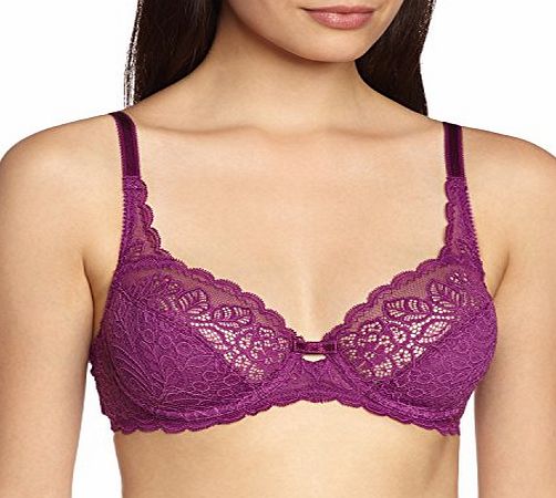 Triumph Womens Amourette Spotlight W Full Cup Everyday Bra, Purple (Intensive Violet), 38C