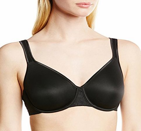 Triumph Womens Comfort Minimizer W Wired Everyday Bra, Black, 40DD