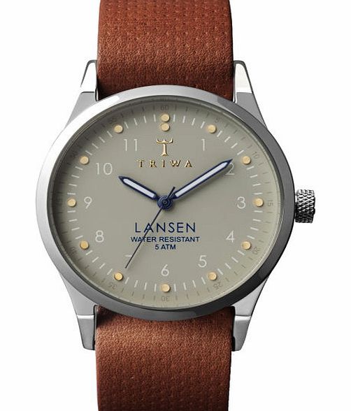 Triwa Dawn Lansen Watch - Brown Dots Mono