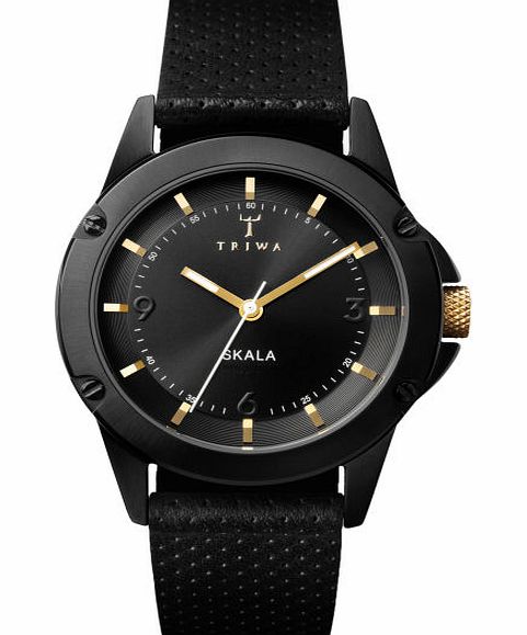 Triwa Womens Triwa Midnight Skala Watch - Black Dots