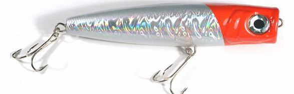 Tronix Pro Tronix Big Bass Popper Fishing Lure (Red Head)