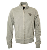 Heather Grey Full Zip Sweatshirt