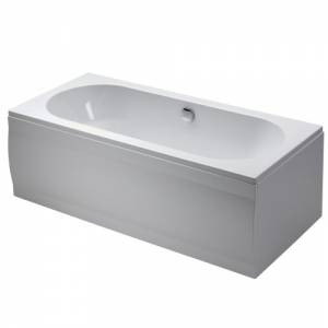 Trueshopping 1700mm x 750mm Centre Tap Hole Bath