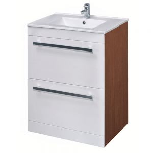 Trueshopping 600mm Floor Standing Bathroom Furniture Vanity