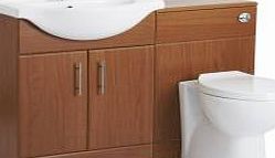 Trueshopping 650 Bathroom Calvados Furniture Vanity Unit