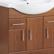 Trueshopping 750 Bathroom Calvados Furniture Vanity Unit