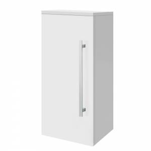 Trueshopping Bathroom White Gloss Wall Mounted Hung Cabinet