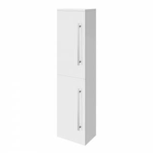 Trueshopping Bathroom White Wall Mounted 350mm Tall Boy Unit