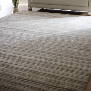 Trueshopping Boulevard Modern Striped Beige Rug