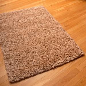 Trueshopping Caulfield Oatmeal Shaggy Rug 120cm