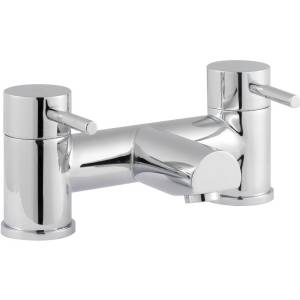 Chrome Bathroom Lever Handles Deck