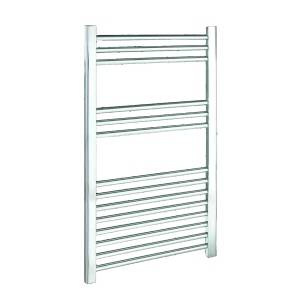 Chrome Flat Heated Towel Radiator