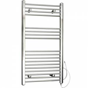 Chrome Flat Standard Electric Towel