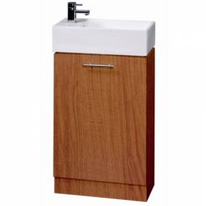 Trueshopping Cubix Compact Calvados Vanity Unit