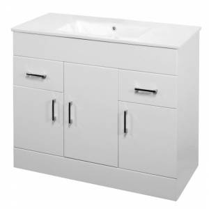 Trueshopping Minimalist Vanity Unit 1000mm