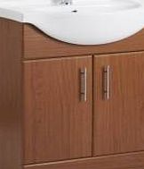 Trueshopping New Modern Bathroom Calvados Vanity Storage Unit