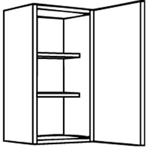 Trueshopping Pippy Oak Shaker Style 600 x 715mm