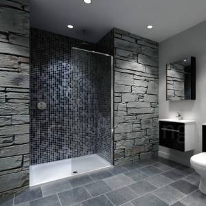 Trueshopping Recess Walk-in Shower Enclosure