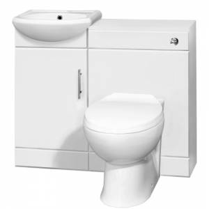 Trueshopping Sienna Vanity Unit and Toilet