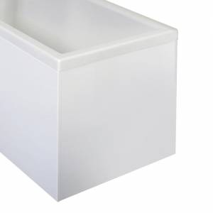 Square Shower Bath End Panel