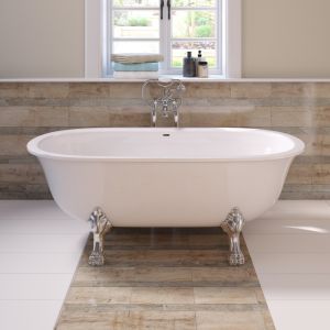 Sutherland 1500mm Freestanding Bath With Waste &