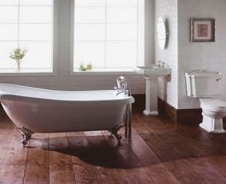 Trueshopping Traditional Bathroom Suite w Brassware