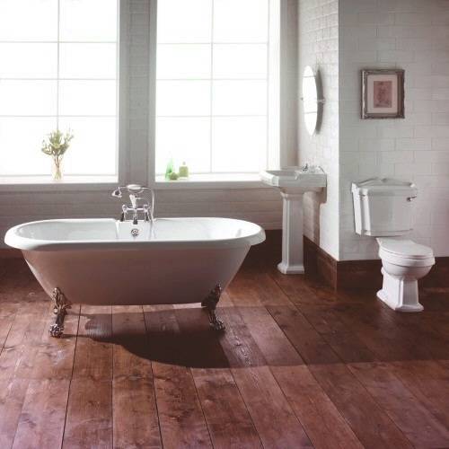 Trueshopping Traditional Roll Top Bathroom Suite