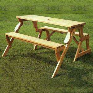 Trueshopping `Transformer` Picnic Table which