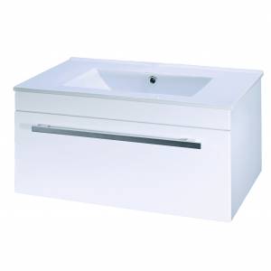 Trueshopping Turin 1000mm Wall Mounted Vanity Unit