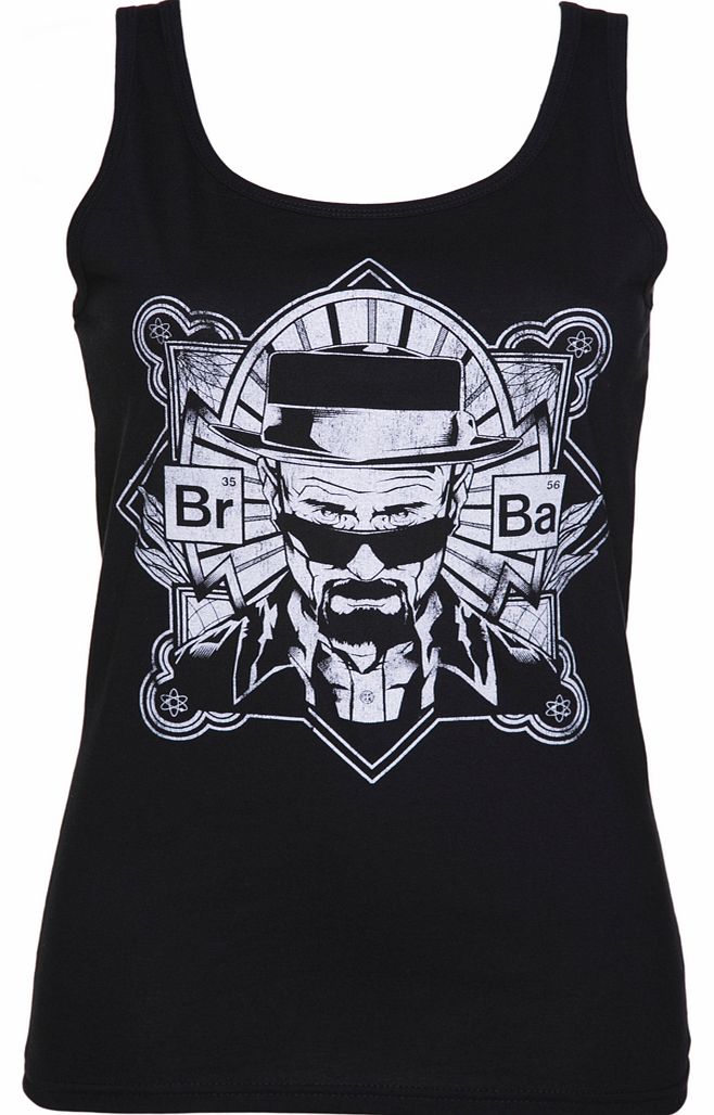 Ladies Breaking Bad Walt Face Vest