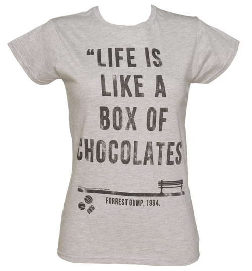 Ladies Forrest Gump Box Of Chocolates Quote