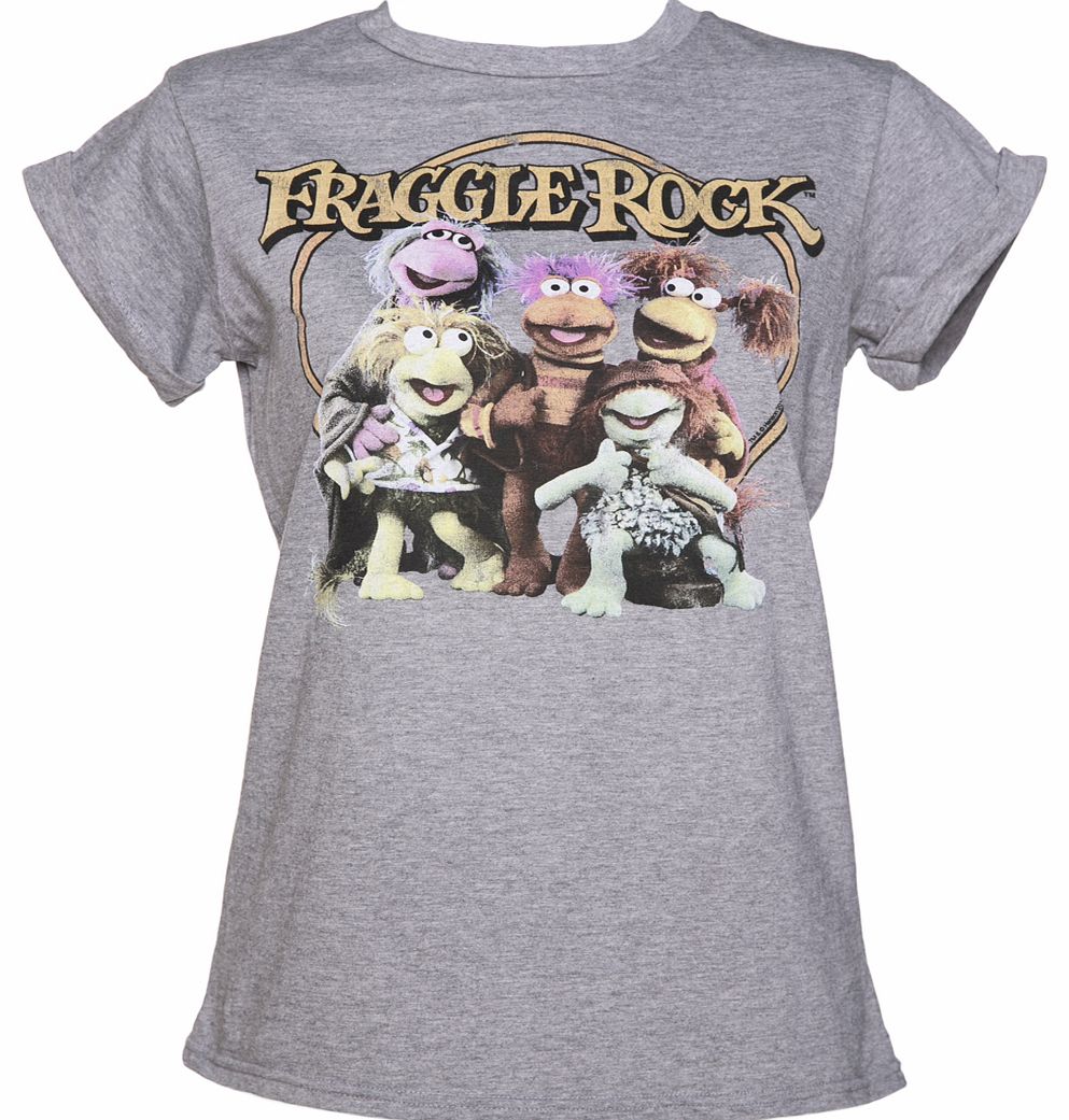 Ladies Fraggle Rock Gang Rolled Sleeve Boyfriend