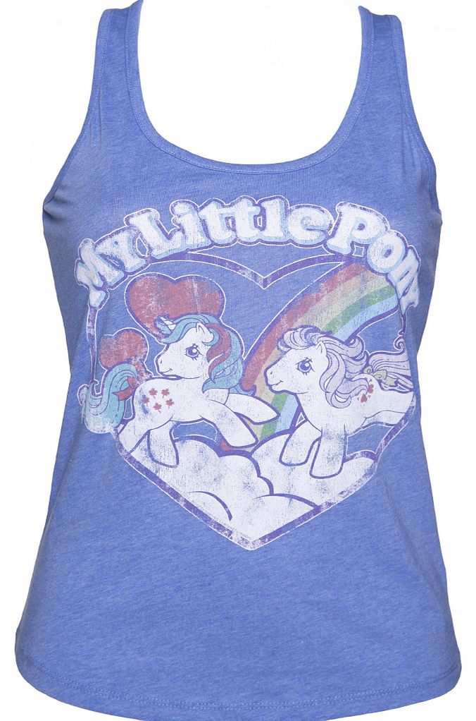 Ladies min Little Pony Retro hjerte Vest