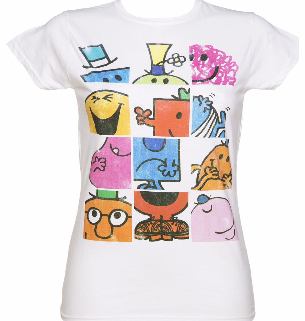 Ladies Mr Men Mash Ups T-Shirt