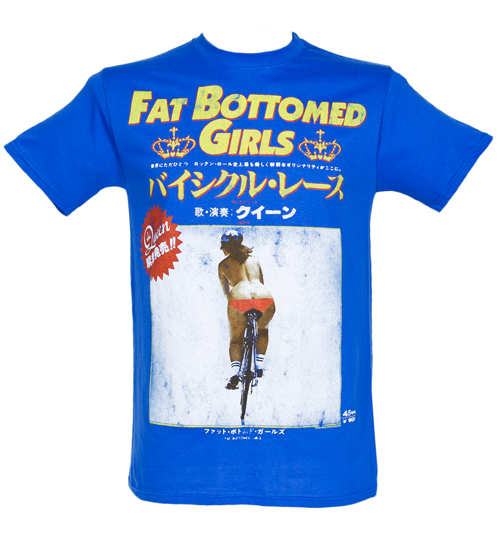 Mens Queen Fat Bottomed Girls T-Shirt