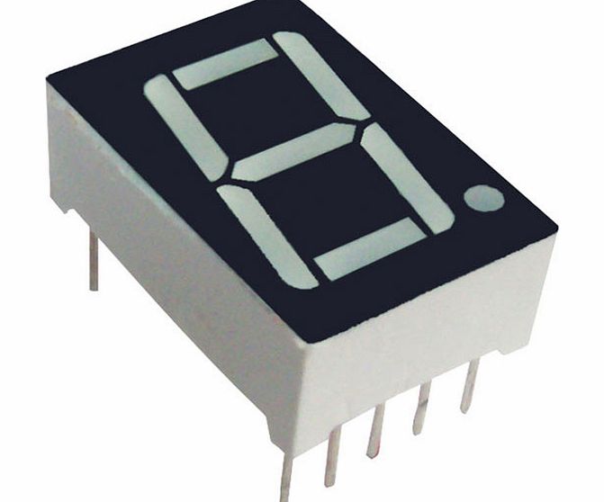 14.2mm Pure Green Seven Segment Display Cathode