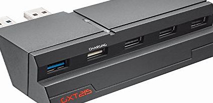 Trust GXT 215 PS4 USB Hub, 5 Extra Ports