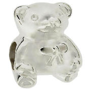 Cutie Sterling Silver Teady Bear Charm