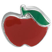 Sterling Silver Apple Charm