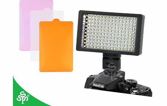 TSSS 160 LED HD-160 Dimmable Ultra High Power Panel Digital Camera / Camcorder Video Light, LED Light for Canon, Nikon, Pentax, Panasonic,SONY, Samsung and Olympus Digital SLR Cameras