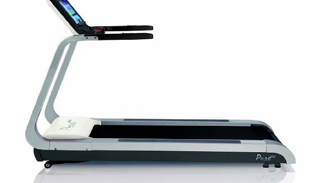 Tunturi Pure Run 10.0 Motorised Treadmill - Off-White