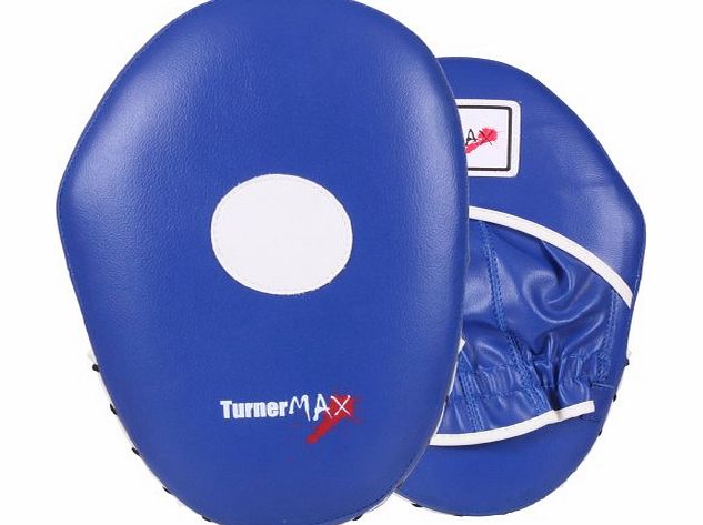 Focus Pads, Hook & Jab pads, Rexion Kick Pads, Boxing Pads, Artificial Leather mitts Martial Arts, PU Blue