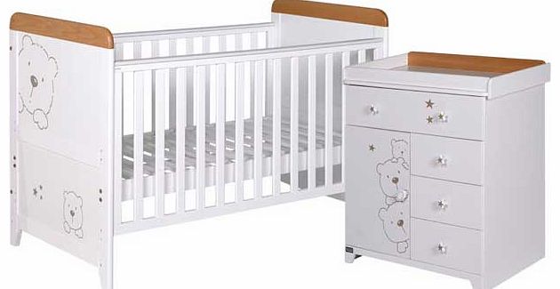 Tutti Bambini 3 Bears 2 Piece Room Set - Beech