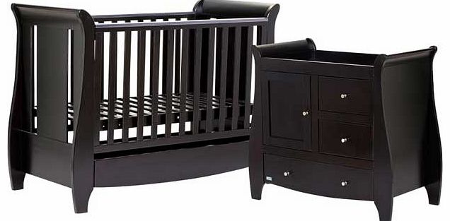 Tutti Bambini Katie 2 Piece Room Set - Espresso