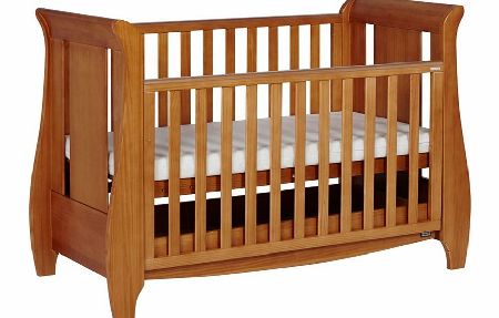 Katie Sleigh Cot Oak