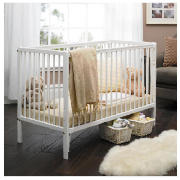 Tutti Bambini Louisa Dropside Cot, White