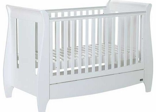 Tutti Bambini Lucas Cot Bed - White