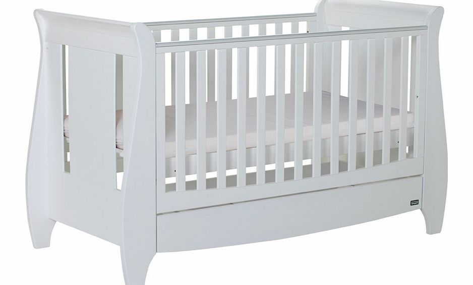 Tutti Bambini Lucas Cot Bed White