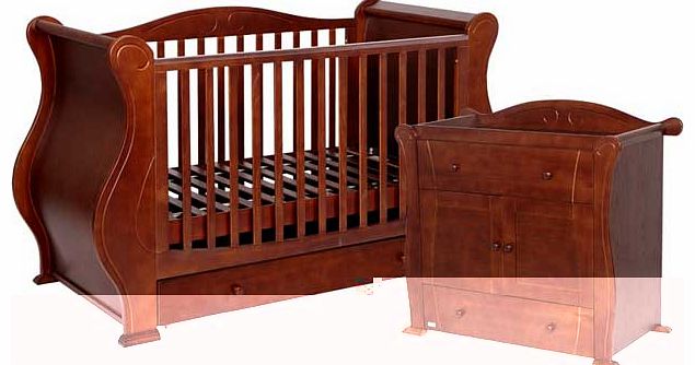 Tutti Bambini Marie 2 Piece Room Set - Walnut