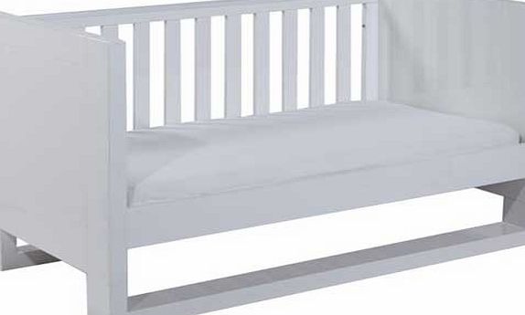 Tutti Bambini Rimini High Gloss White Cot Bed